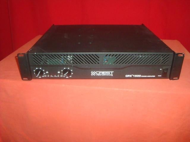 Gebruikt: Crest CPX-1500 PA versterker, 20260400, CREST, 500 tot 1000 watt, Ophalen of Verzenden, Mteurope@outlook.com