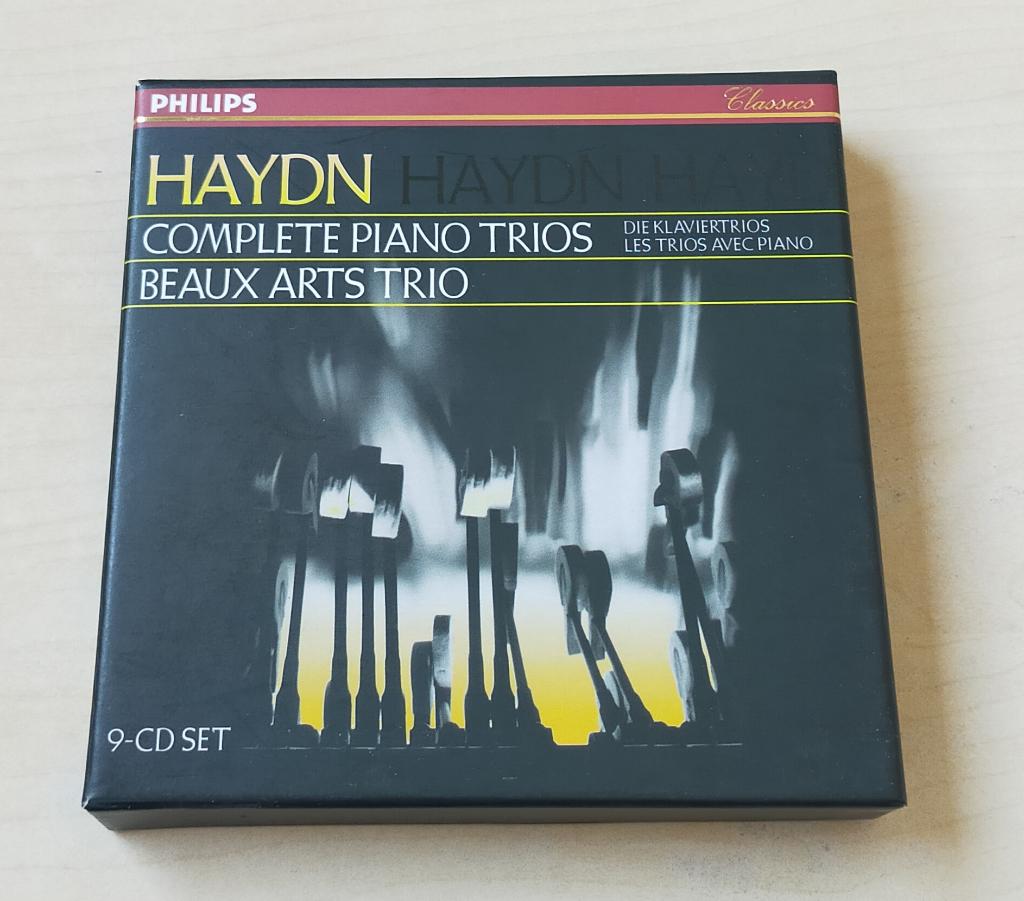 Haydn Complete Piano Trios 9CD Box Beaux Arts Trio 1996, Boxset, Overige typen, Ophalen of Verzenden, Zo goed als nieuw