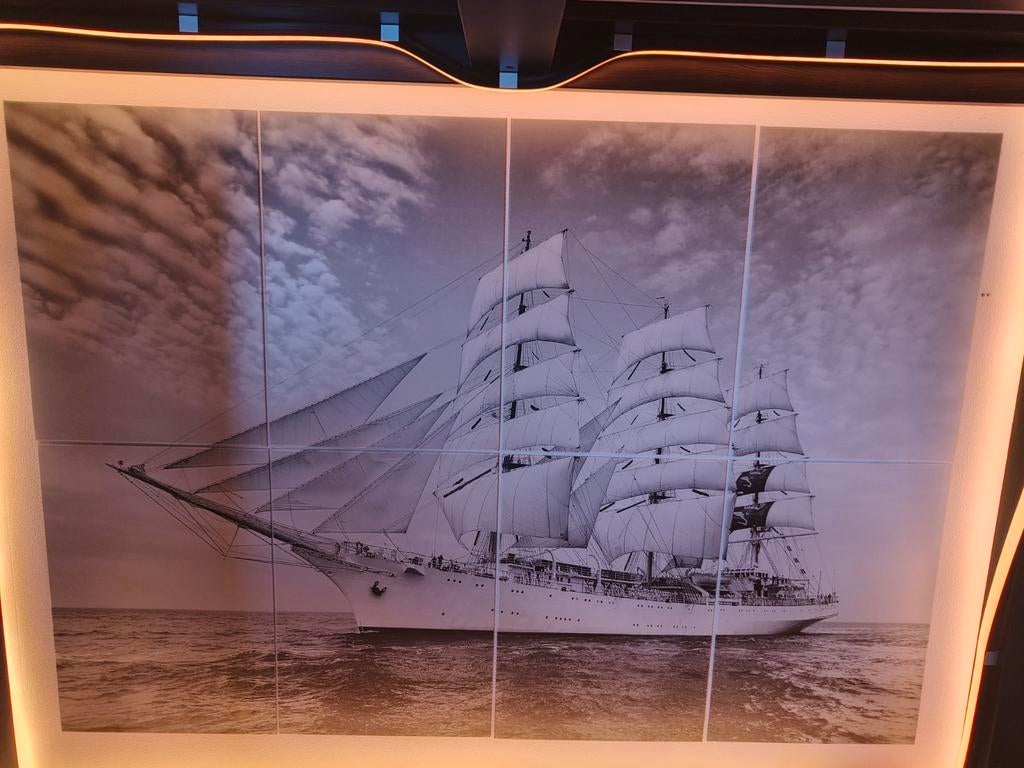 Displates schip 8 stuks, Antiek en Kunst, Kunst | Schilderijen | Klassiek, Ophalen of Verzenden