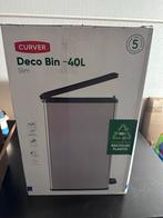 Curver Deco Bin Slim 40L - Nieuw in doos, Kunststof, Met pedaal, ., Nieuw