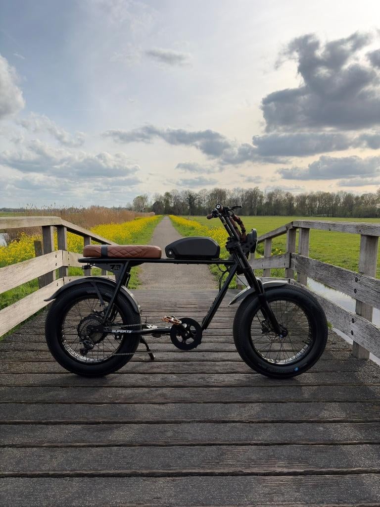 Super73 S2 (2020) – Custom Build – Serviced April 2026, Zo goed als nieuw, 59 cm of meer, 50 km per accu of meer, Ophalen