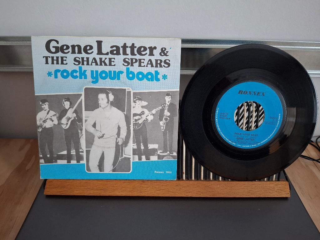 Gene Latter-Rock your boat(602) 1 euro vaste prijs, 7 inch, Single, Ophalen of Verzenden, Zo goed als nieuw