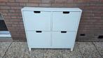 Witte schoenenkast met 4 vakken, Ophalen of Verzenden, Gebruikt, Modern