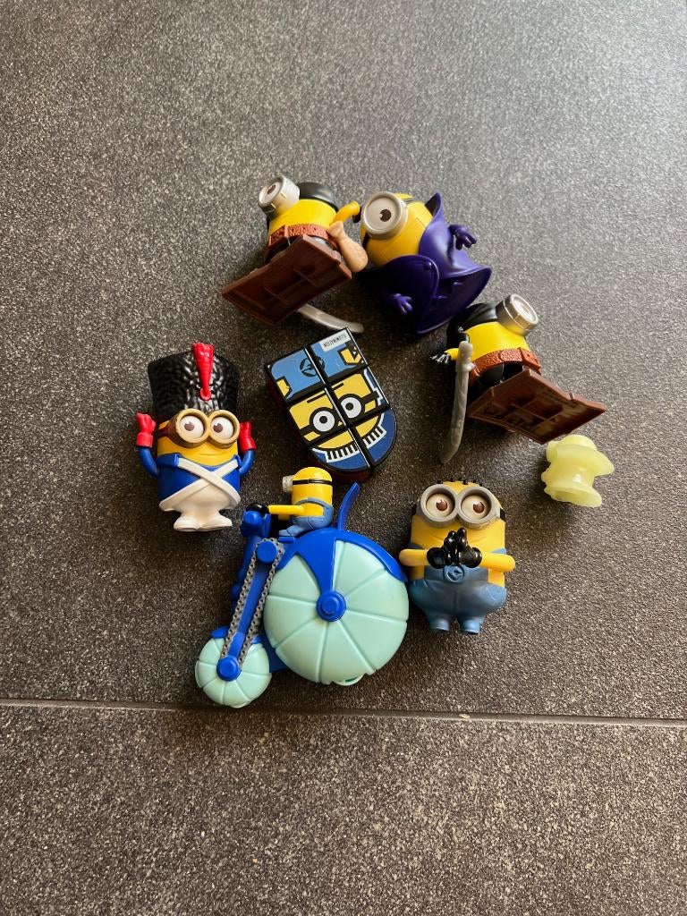 verschillende minions, Ophalen