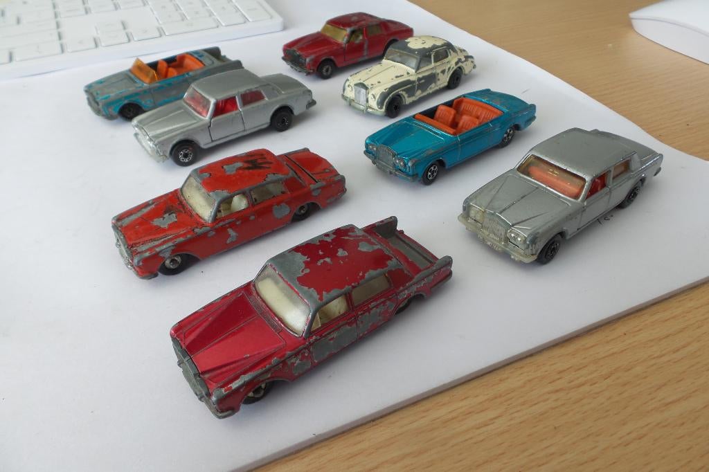matchbox / lesney rolls royce verzameling, Ophalen of Verzenden, Gebruikt, Auto, Lesney