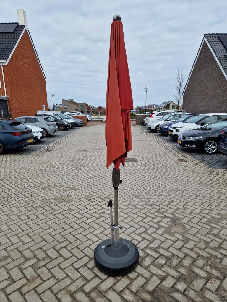 Knirps parasol., Tuin en Terras, Parasols, Ophalen, Gebruikt, Kantelbaar, 1 tot 2 meter