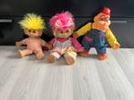 Uneeda vintage trollen en dino knuffel, Ophalen of Verzenden, Zo goed als nieuw, Overige typen