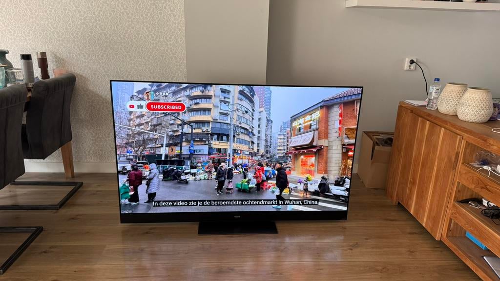 Panasonic oled gzw 2004 65 inch, Ophalen, Gebruikt, Panasonic, OLED