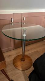 Metaform bijzettafel glas, Minder dan 55 cm, Rond, Ophalen, 45 tot 60 cm