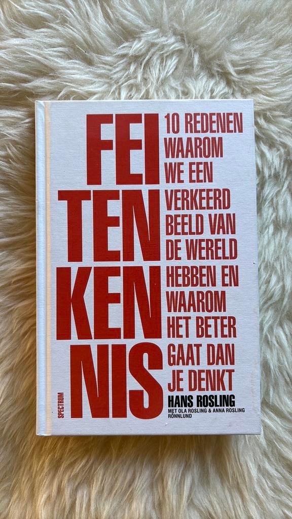 Hans Rosling - Feitenkennis, Boeken, Wetenschap, Zo goed als nieuw, Natuurwetenschap, Ophalen of Verzenden