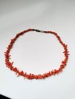 Ketting van echt bloedkoraal, Ophalen of Verzenden, Zo goed als nieuw