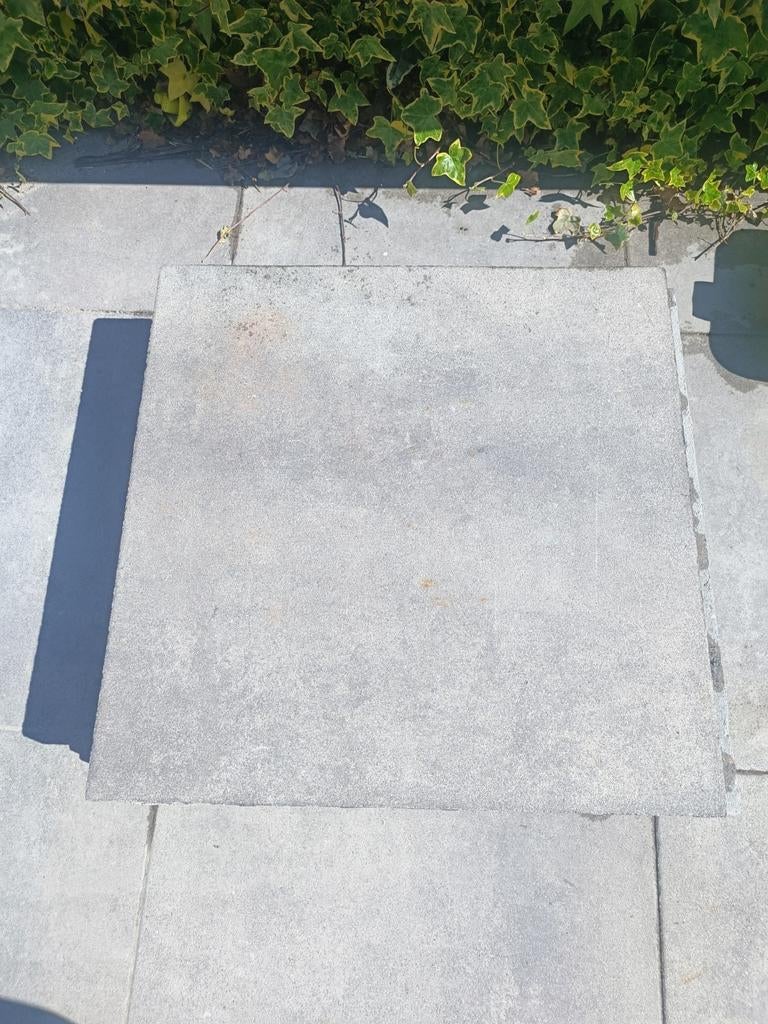 60x60 tuintegels 1 jaar oud 5,76m2, Ophalen, Beton, Terrastegels