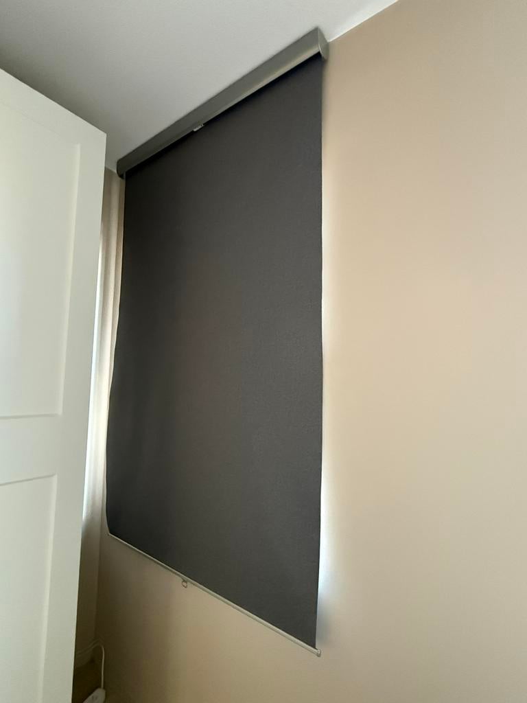 Ikea Tretur rolgordijnen 120 breed (2 st.), Ophalen, Gebruikt, 100 tot 150 cm, Grijs