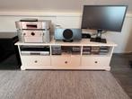 IKEA Liatorp TV-meubel - Wit, nette staat, Ophalen, 100 tot 150 cm, Zo goed als nieuw, Minder dan 100 cm