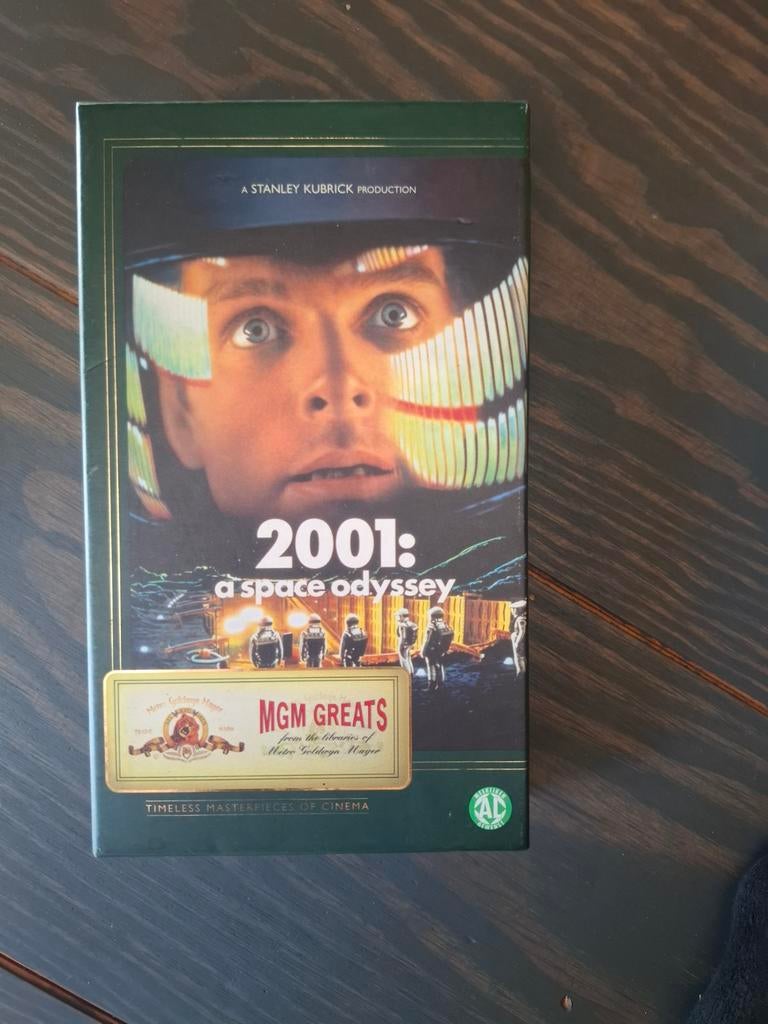2001: A Space Odyssey VHS - Stanley Kubrick, Alle leeftijden, Ophalen of Verzenden, Zo goed als nieuw, Science Fiction en Fantasy