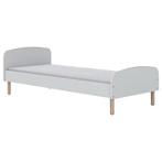 Flexa Play bed wit, Ophalen, 85 tot 100 cm, Zo goed als nieuw, Lattenbodem