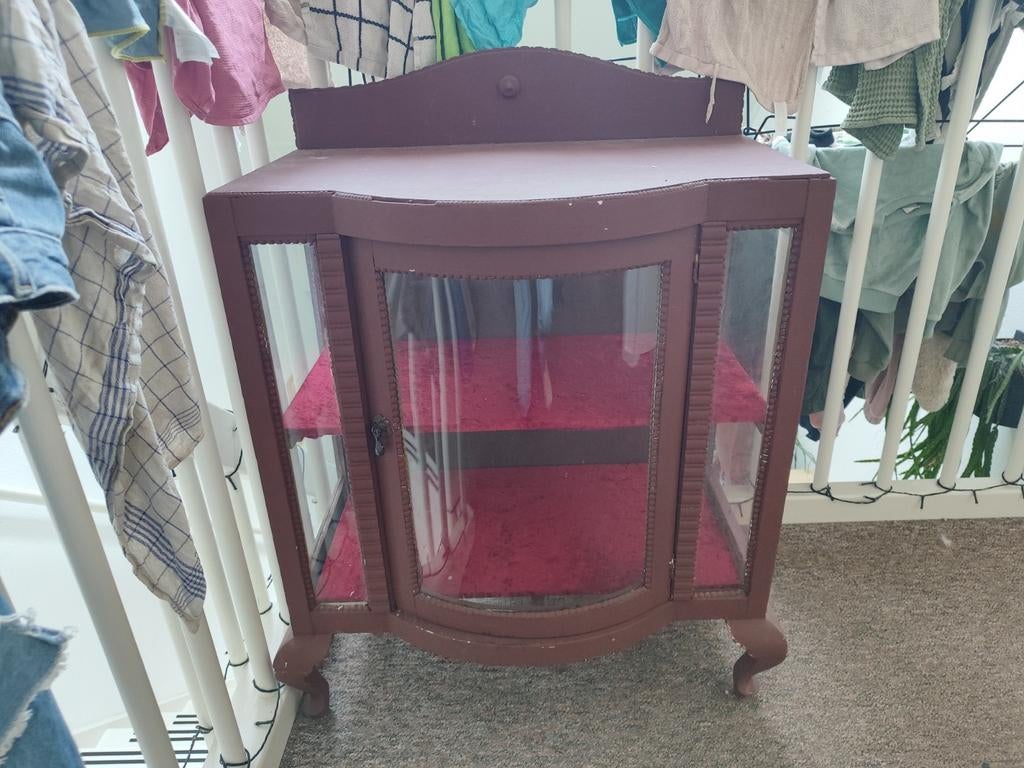 Vintage theekastje opknapper, Antiek en Kunst, Antiek | Meubels | Kasten, Ophalen