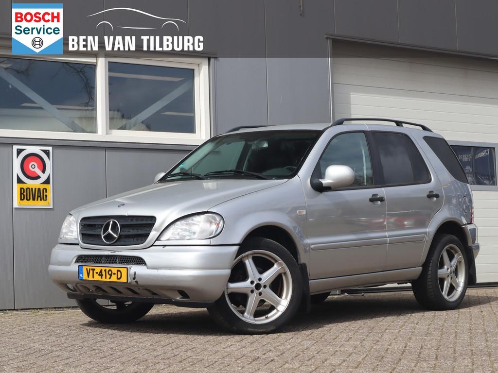 Mercedes-Benz M-Klasse ML 270 CDI / Trekhaak 3500KG / APK 09, Auto's, Bestelauto's, Gebruikt, Zwart, Bedrijf, 2 stoelen