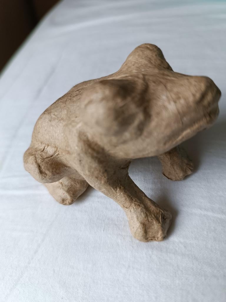 Papier mache kikker klein, Ophalen of Verzenden, Nieuw