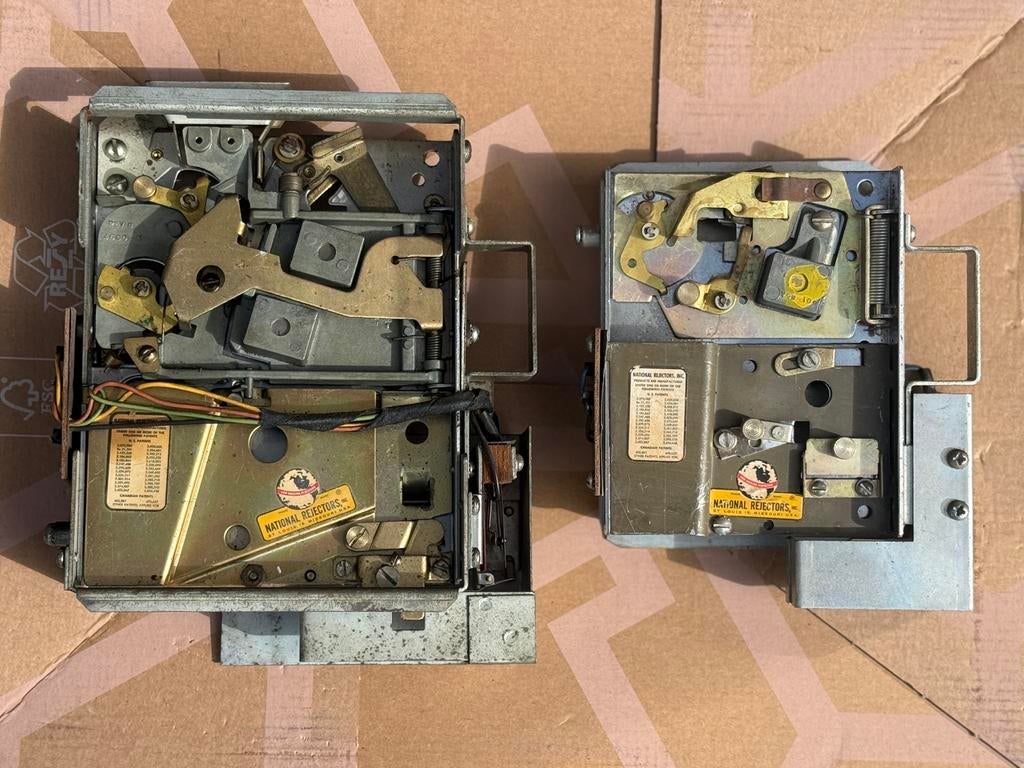 ZELDZAAM: beide Wurlitzer 2000 muntproeven 5/10/25 en 50 ct, Ophalen, Gebruikt, 1950 tot 1960, Wurlitzer