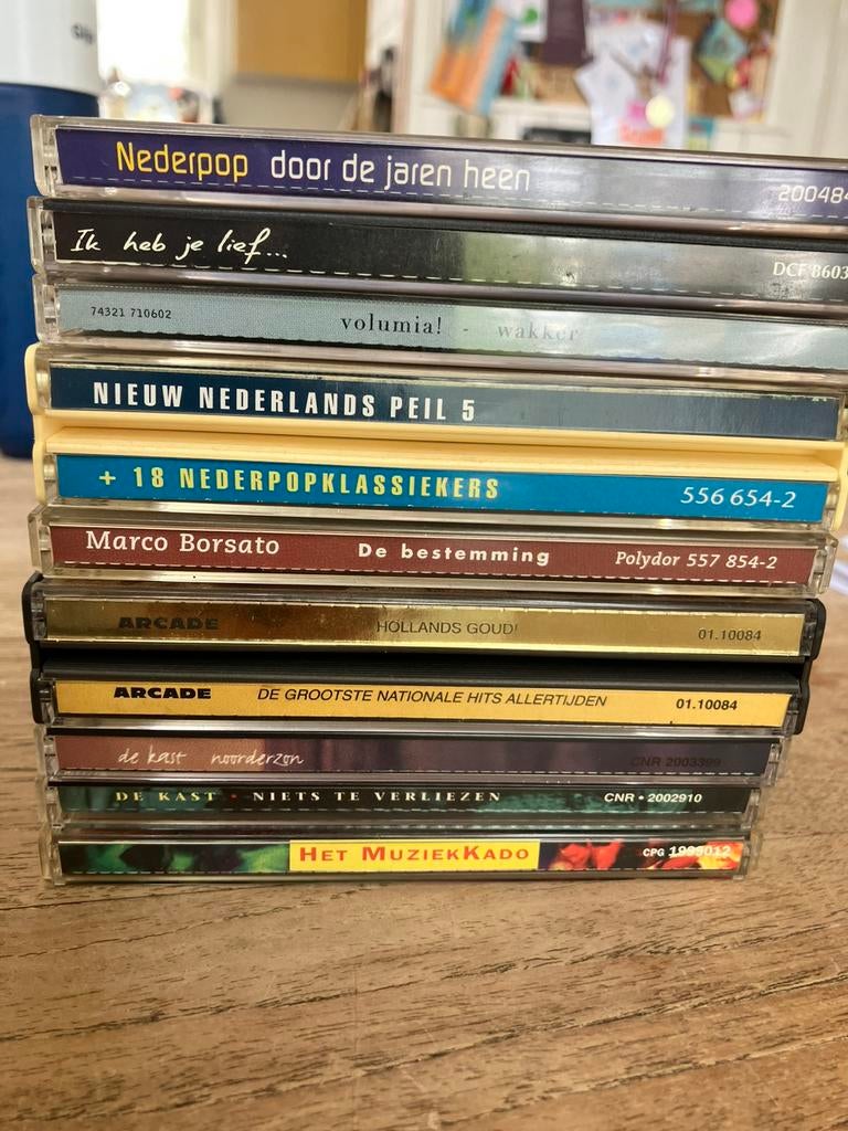 Nederlandstalige cd’s van bands en soloartiesten 9st, Cd's en Dvd's, Cd's | Nederlandstalig, Ophalen of Verzenden, Zo goed als nieuw