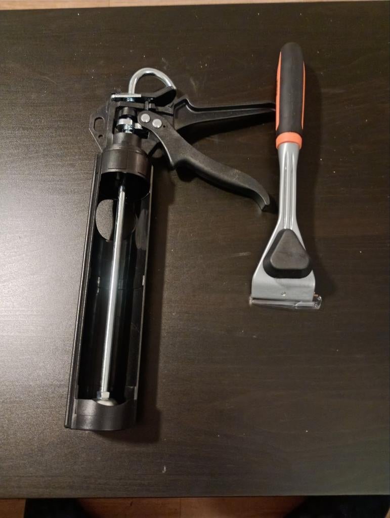 Bison Kitpistool en verfkrabber, Doe-het-zelf en Verbouw, Ophalen, Nieuw