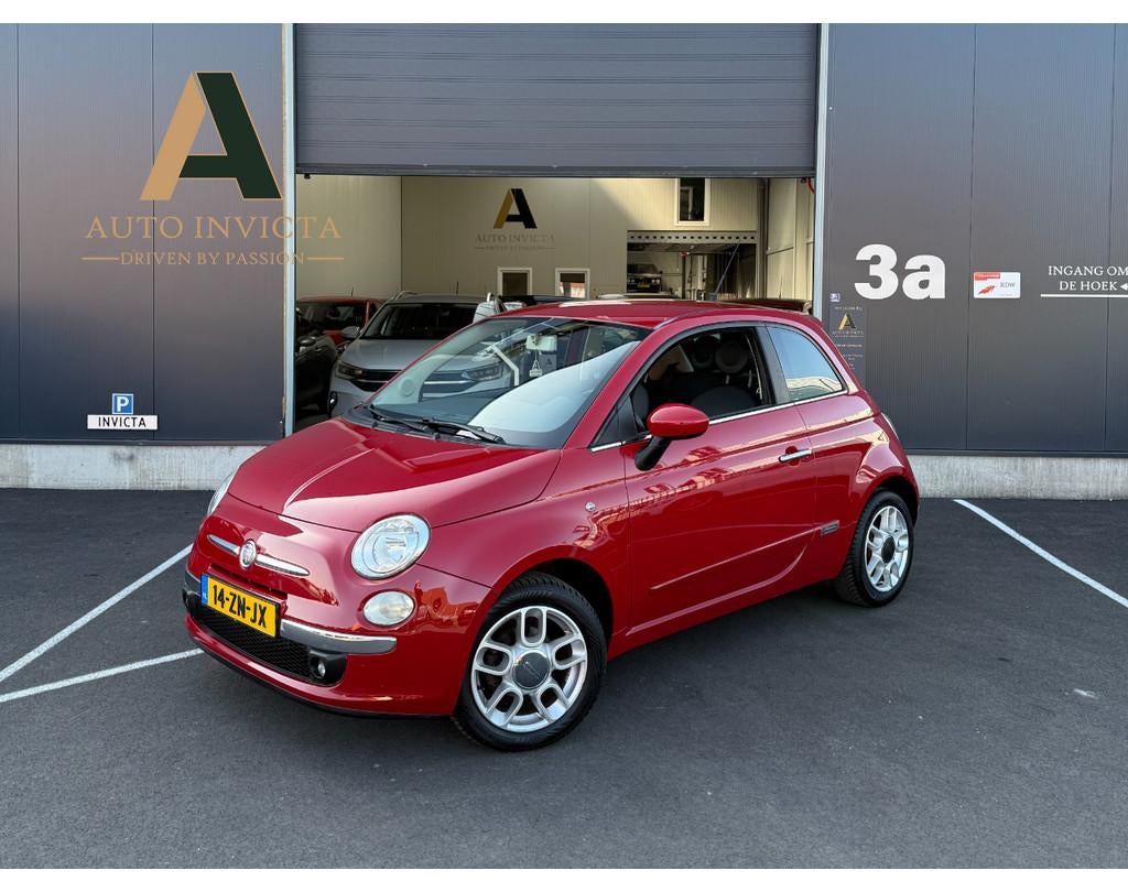 Fiat 500 1.2 Sport - Airco (bj 2008), Gebruikt, 840 kg, 4 stoelen, Bedrijf