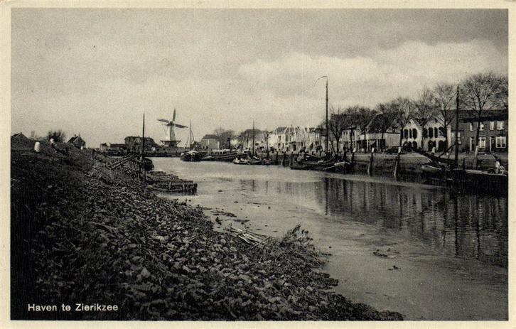 Haven te Zierikzee - ongelopen, Verzamelen, Ansichtkaarten | Nederland, Ongelopen, Zeeland, Voor 1920, Ophalen of Verzenden
