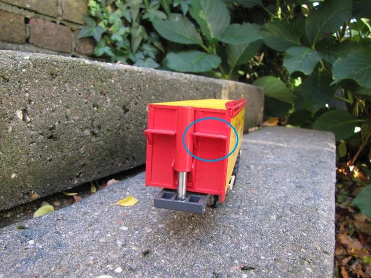 Loopbordes oud type Tekno kippers., Hobby en Vrije tijd, Modelauto's | 1:50, Nieuw, Bus of Vrachtwagen, Tekno, Verzenden