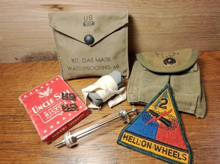 US setje, Verzamelen, Militaria | Tweede Wereldoorlog, Amerika, Ophalen of Verzenden