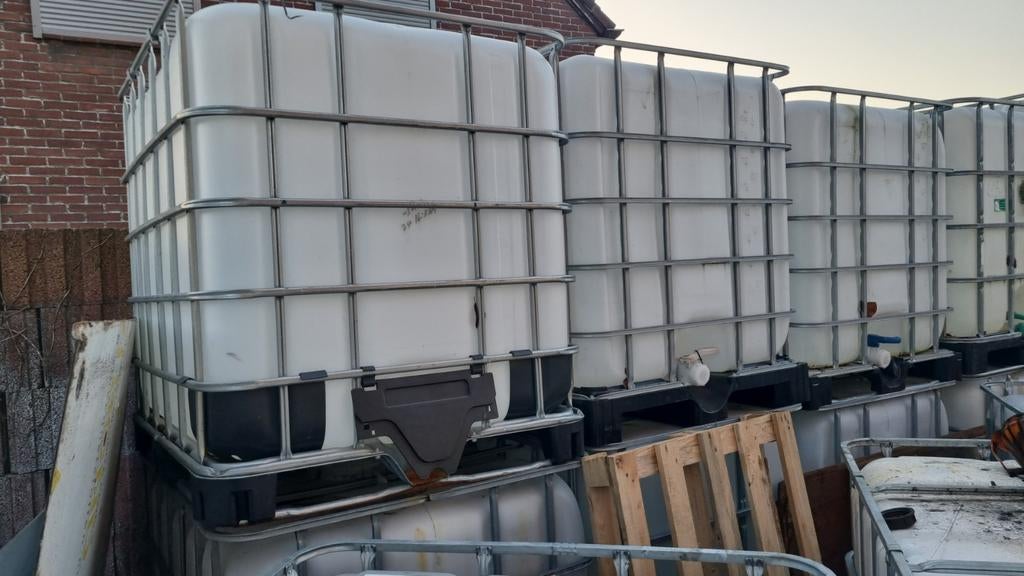 IBC vaten 1000Ltr, Ophalen