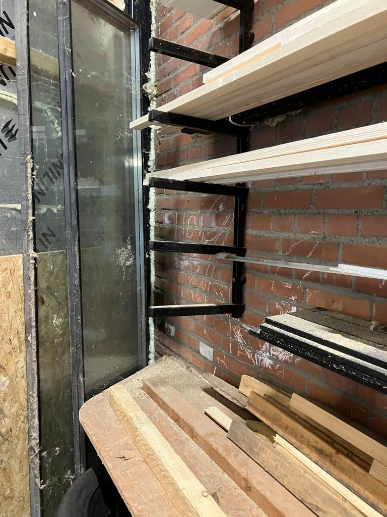 2 ruiten triple glas (nieuw) 2340x405, Doe-het-zelf en Verbouw, Glas en Ramen, Ophalen, Gevelraam of Ruit, 80 tot 120 cm, Nieuw