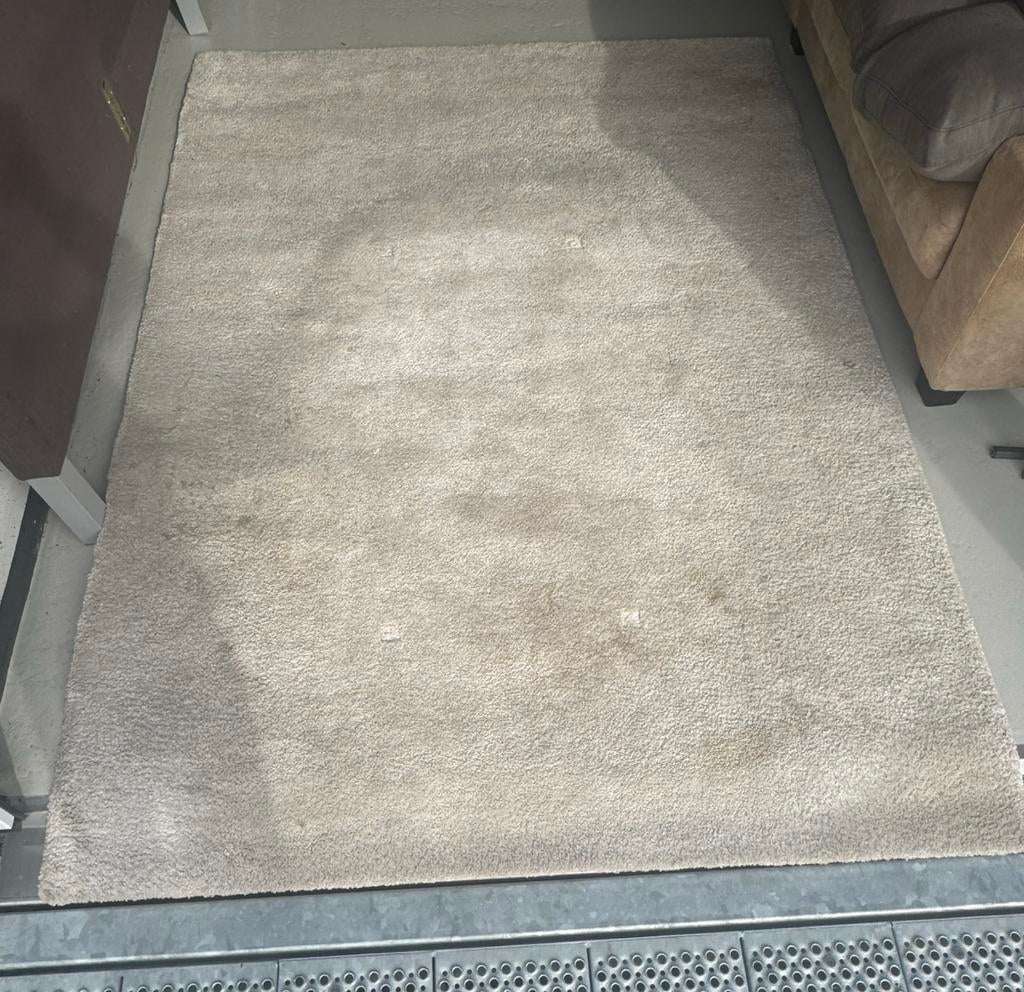 Carpet / Mat - 240cm x 170cm, Ophalen, Crème, 150 tot 200 cm, 200 cm of meer