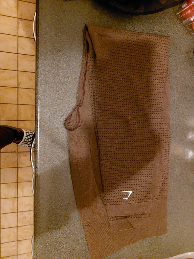 Gymshark Vital regular legging, Ophalen, Bruin, Maat 46/48 (XL) of groter, Gymshark