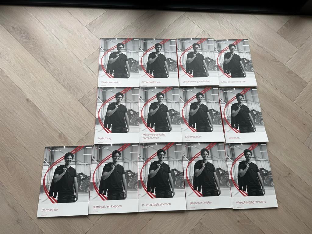Electude Advanced Autotechniek Studieboeken Set, Ophalen of Verzenden, Nieuw, Autotechniek