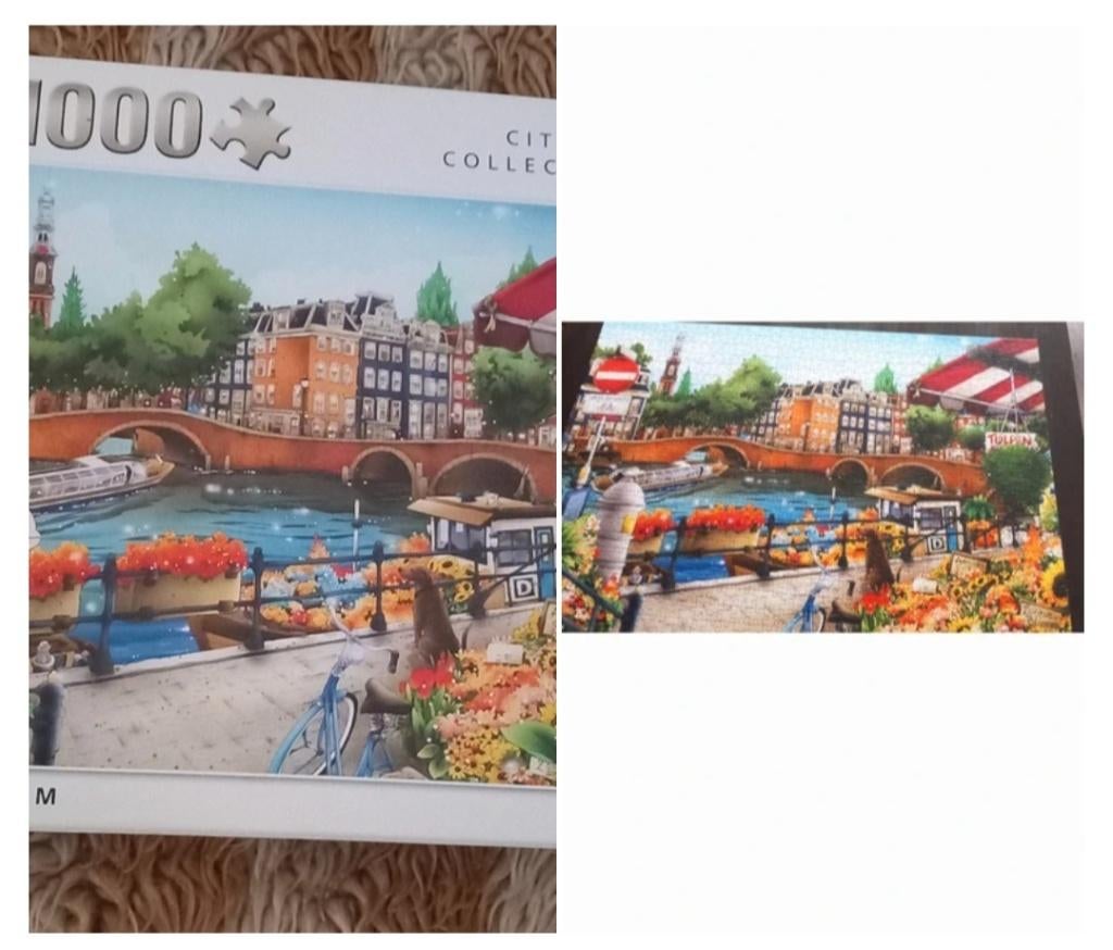 King city collection puzzel Amsterdam, Hobby en Vrije tijd, Ophalen of Verzenden, 500 t/m 1500 stukjes