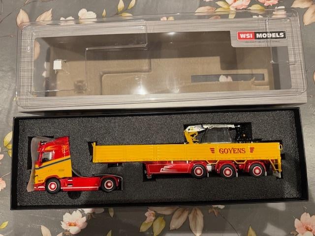 WSI Goyens Volvo FH Aero Globetrotter 4x2 steentrailer, Hobby en Vrije tijd, Modelauto's | 1:50, Ophalen of Verzenden, Nieuw, Bus of Vrachtwagen