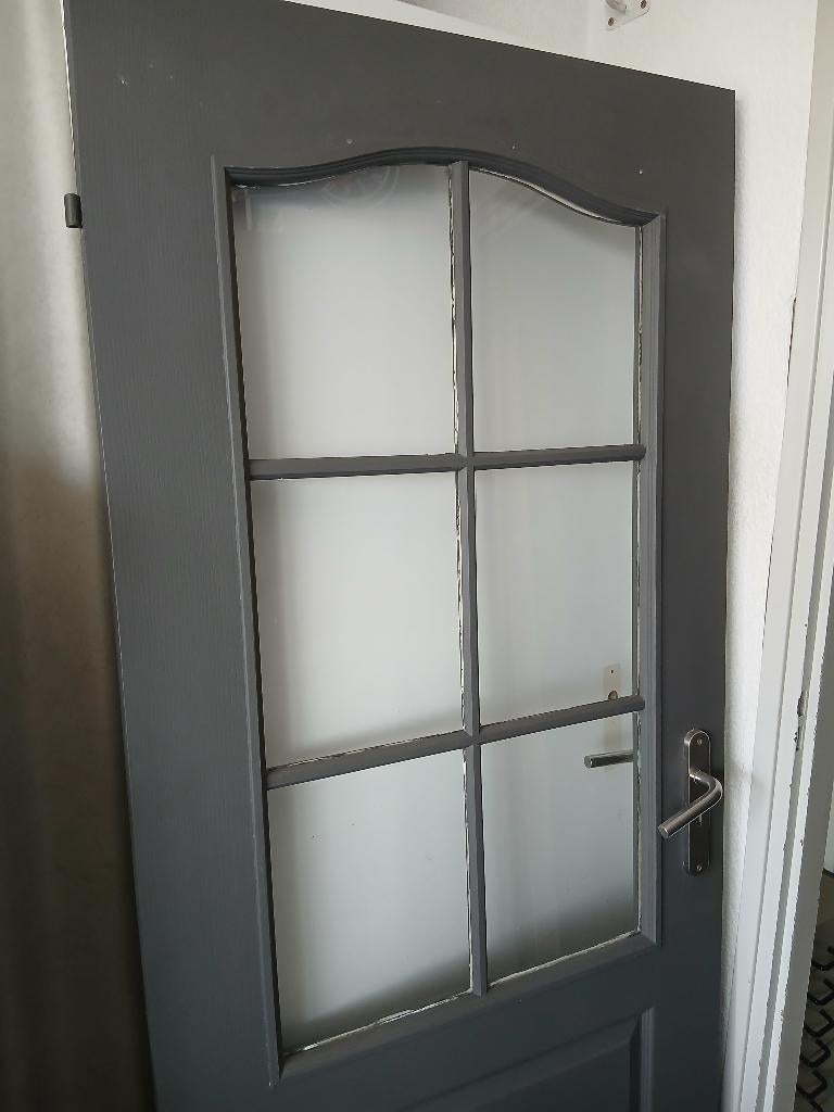 Binnendeuren, Doe-het-zelf en Verbouw, Deuren en Horren, Ophalen, Gebruikt, Binnendeur, 200 tot 215 cm