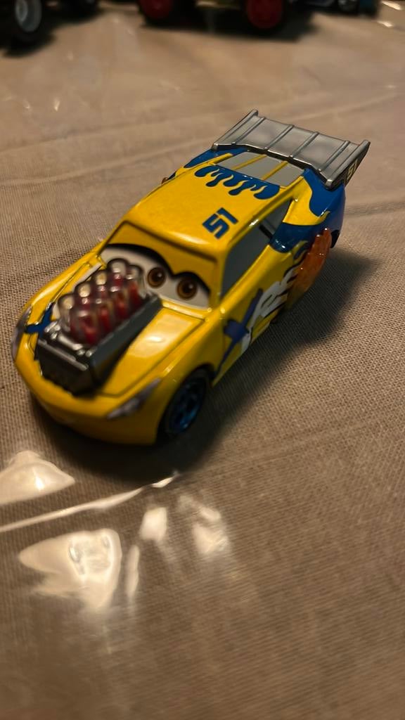 Mattel Cars XRS Drag Racers, Ophalen of Verzenden, Overige figuren, Zo goed als nieuw, Beeldje of Figuurtje