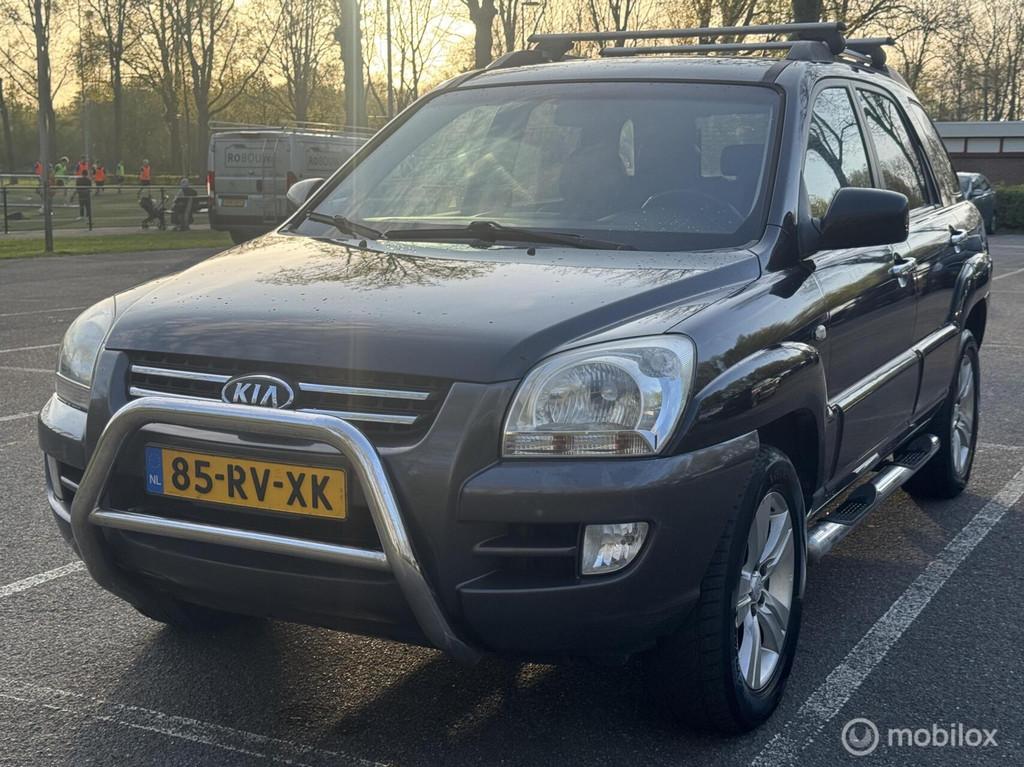 Kia Sportage 2.0 Airco, 1442 kg, Gebruikt, 4 cilinders, Zwart