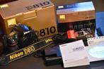 Nikon D810 + Nikon MB- D12, Audio, Tv en Foto, Fotocamera's Digitaal, Ophalen, Gebruikt, Spiegelreflex, Nikon