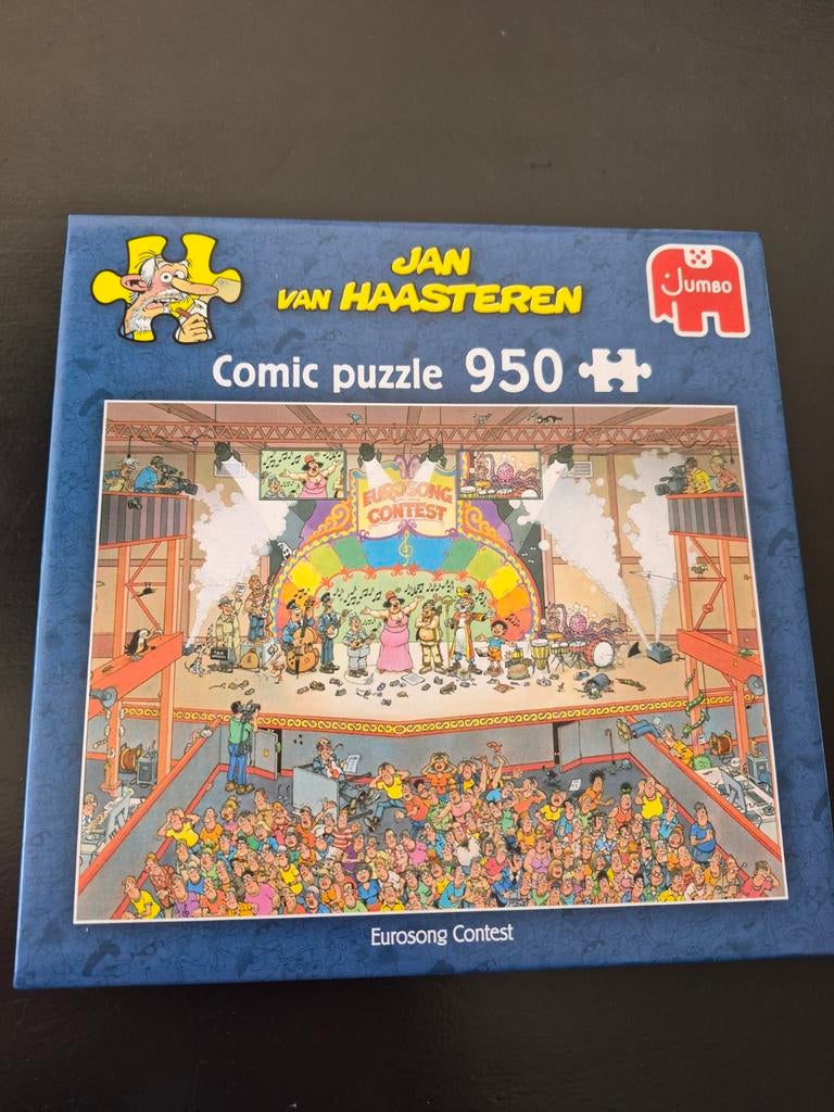 Jan van haasteren song festival 950 stukjes, Ophalen of Verzenden, 500 t/m 1500 stukjes, Zo goed als nieuw