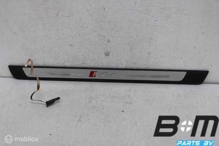 S-line dorpellijst links Audi A4 8W 8W0947417D, Gebruikt