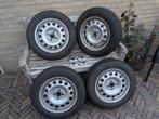 Winterbanden met velgen en Mini doppen - Viking 175/65 R15, Auto-onderdelen, Banden en Velgen, Ophalen, Gebruikt, 15 inch, 175 mm