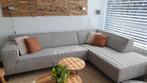Hoekbank Terzo grijs - Comfortabel en Modern Design, Ophalen of Verzenden, Zo goed als nieuw, Stof