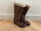 Bruine laarzen dames maat 40, Ophalen, Hoge laarzen, Bruin, Gedragen
