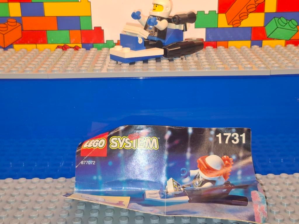 Lego ruimteschip 1731 systeem, Compleet, Overige thema's, Lego, Ophalen of Verzenden