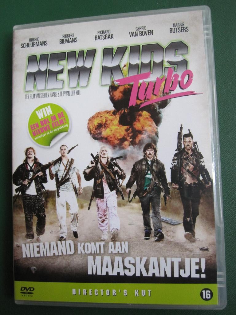 New Kids Turbo (2010), Cd's en Dvd's, Dvd's | Nederlandstalig, Zo goed als nieuw, Film, Komedie, Vanaf 16 jaar, Ophalen of Verzenden