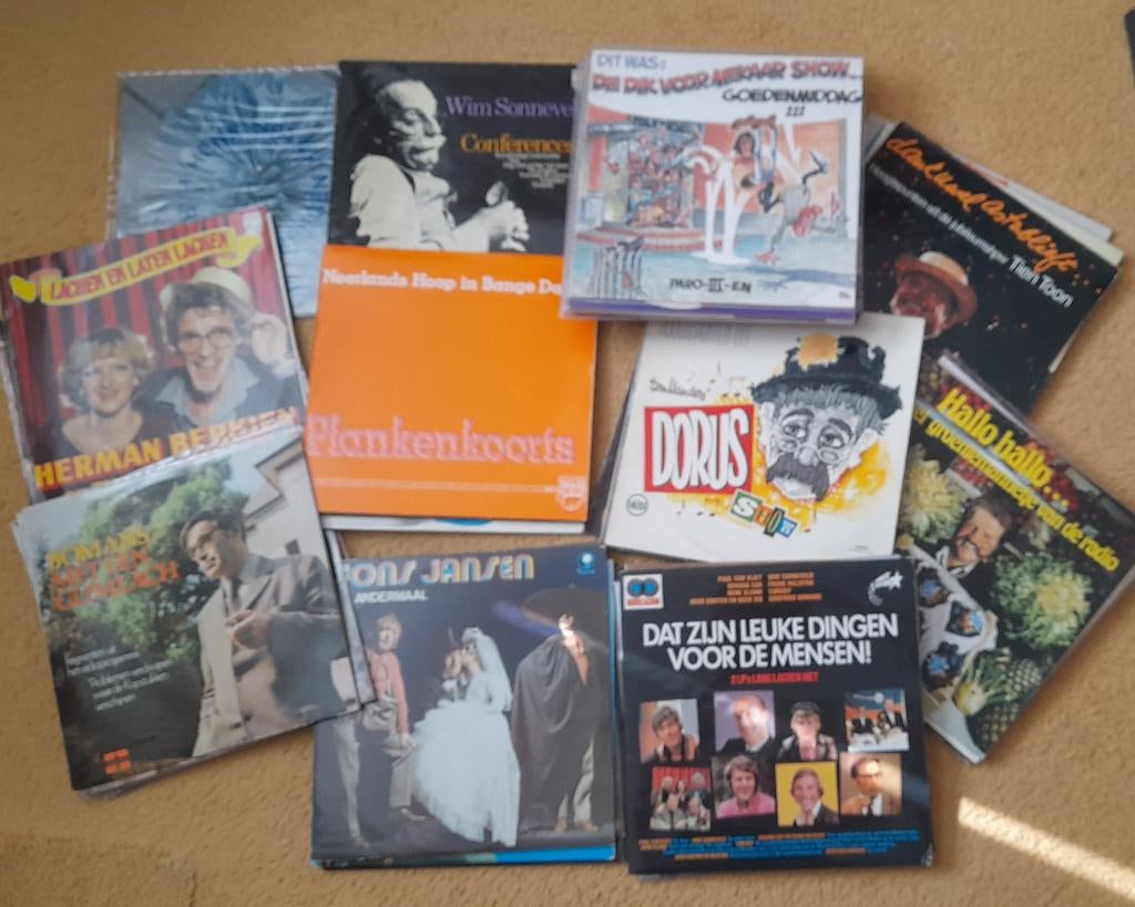 cabaret lps, Ophalen, Gebruikt, Beschermende buitenhoes, Overige genres
