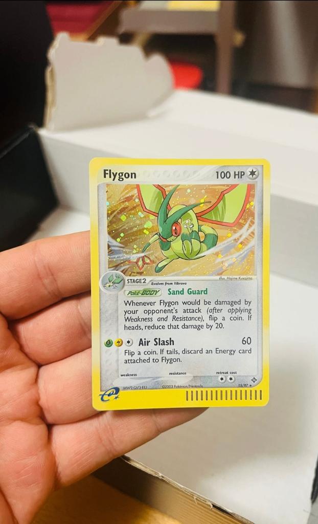 Flygon 15/97 Holo Ex Dragon Pokemon, Verzenden, Zo goed als nieuw, Losse kaart, Foil